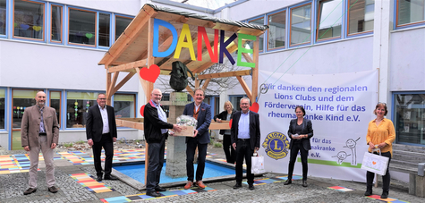 Klinik-Geschäftsführung, Förderverein und Lions